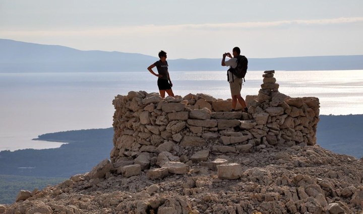 Hiking on Rab